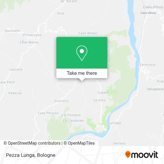 Pezza Lunga map