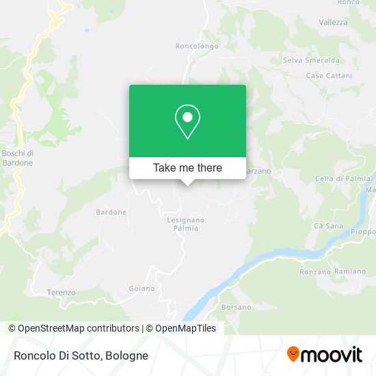Roncolo Di Sotto map