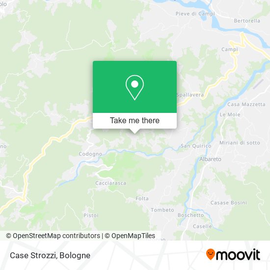 Case Strozzi map