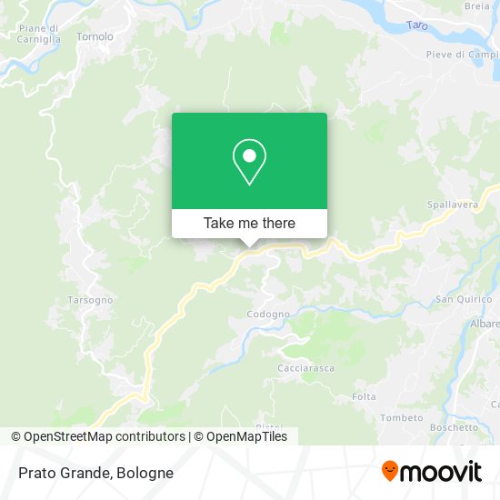 Prato Grande map