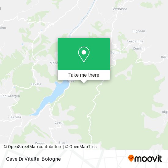 Cave Di Vitalta map