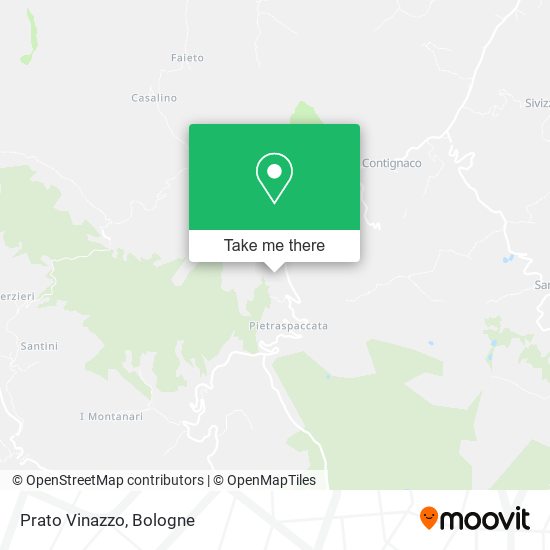 Prato Vinazzo map