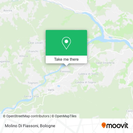 Molino Di Fiassoni map