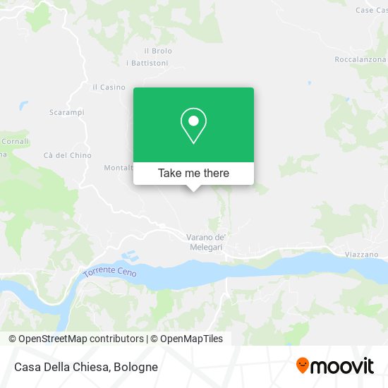 Casa Della Chiesa map
