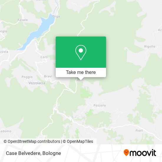 Case Belvedere map