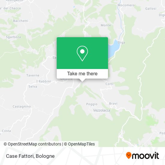 Case Fattori map