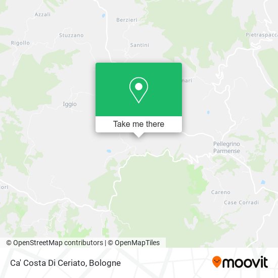 Ca' Costa Di Ceriato map