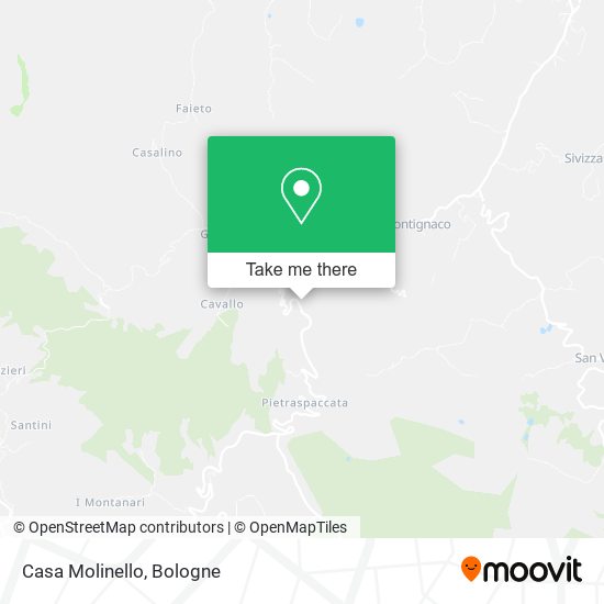 Casa Molinello map
