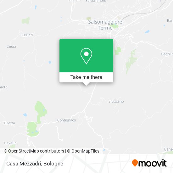 Casa Mezzadri map