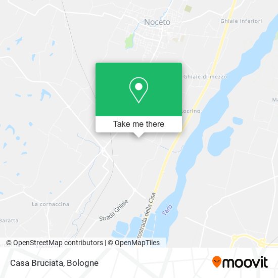 Casa Bruciata map