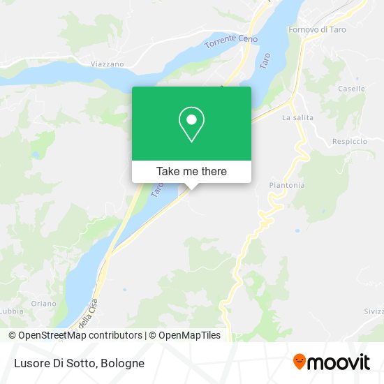 Lusore Di Sotto map
