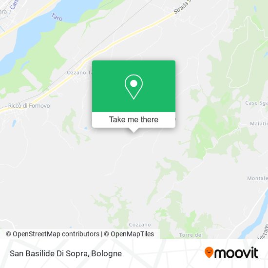 San Basilide Di Sopra map