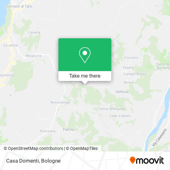 Casa Domenti map