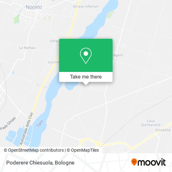 Poderere Chiesuola map