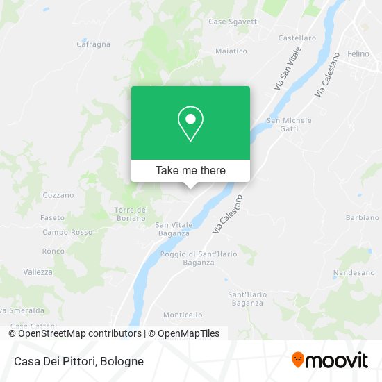 Casa Dei Pittori map