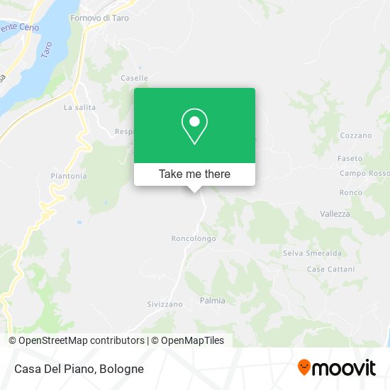 Casa Del Piano map