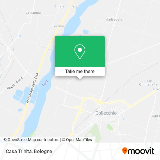 Casa Trinita map