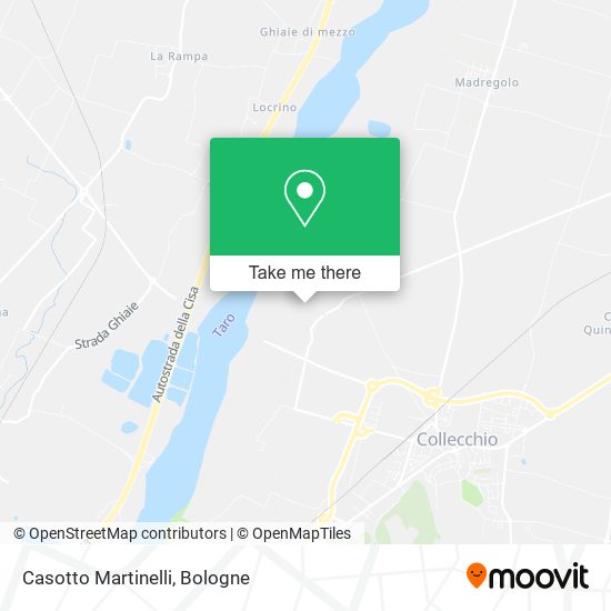 Casotto Martinelli map