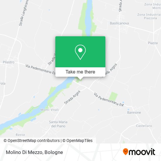 Molino Di Mezzo map