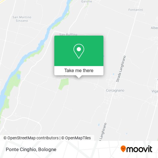 Ponte Cinghio map