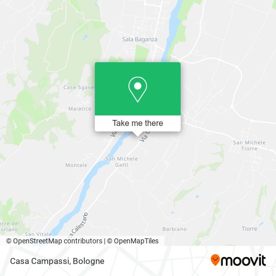 Casa Campassi map