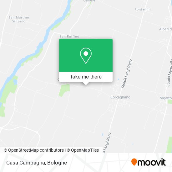 Casa Campagna map