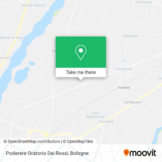 Poderere Oratorio Dei Rossi map