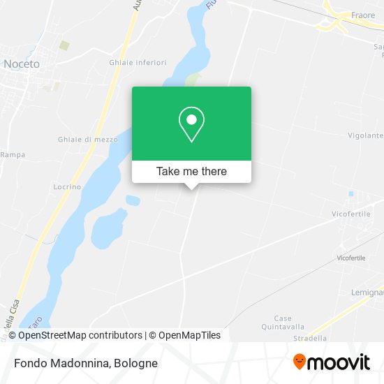 Fondo Madonnina map