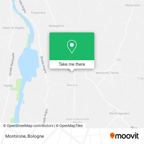 Montirone map