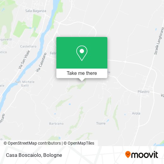 Casa Boscaiolo map