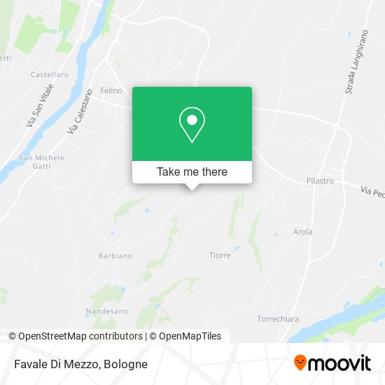 Favale Di Mezzo map