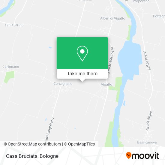 Casa Bruciata map
