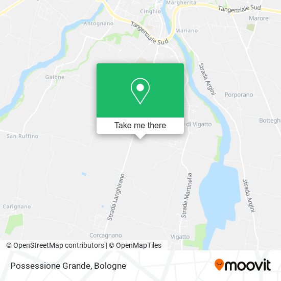 Possessione Grande map