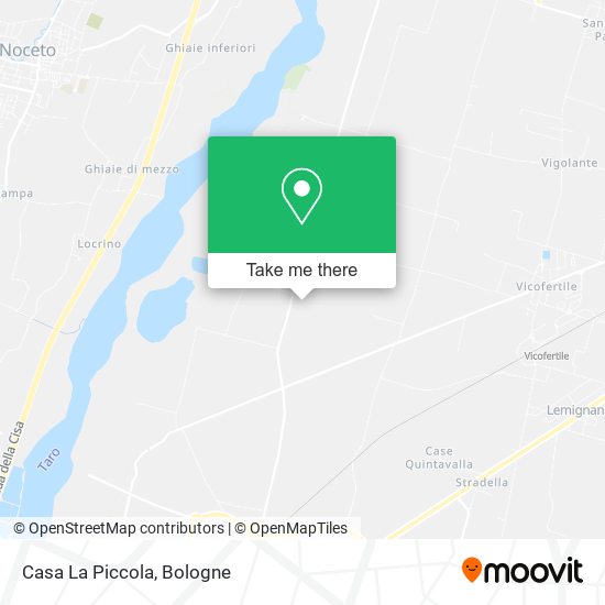 Casa La Piccola map