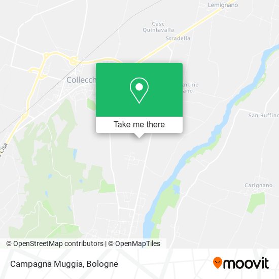 Campagna Muggia map