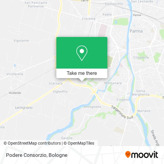 Podere Consorzio map
