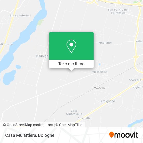 Casa Mulattiera map