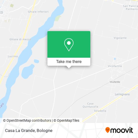 Casa La Grande map