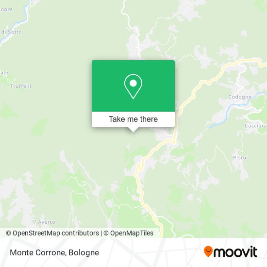 Monte Corrone map