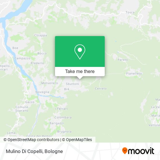 Mulino Di Copelli map