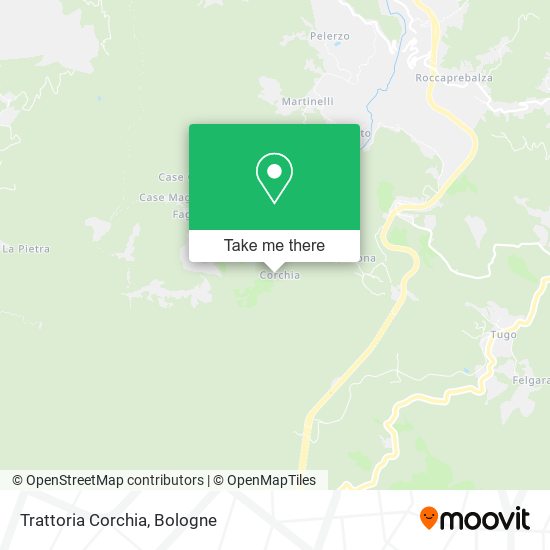 Trattoria Corchia map