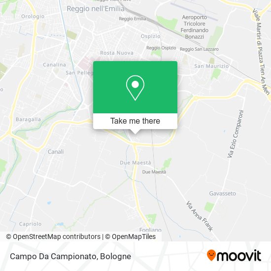 Campo Da Campionato map