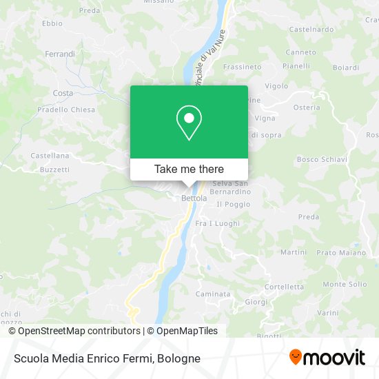 Scuola Media Enrico Fermi map