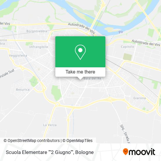 Scuola Elementare ""2 Giugno"" map