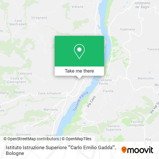 Istituto Istruzione Superiore ""Carlo Emilio Gadda"" map