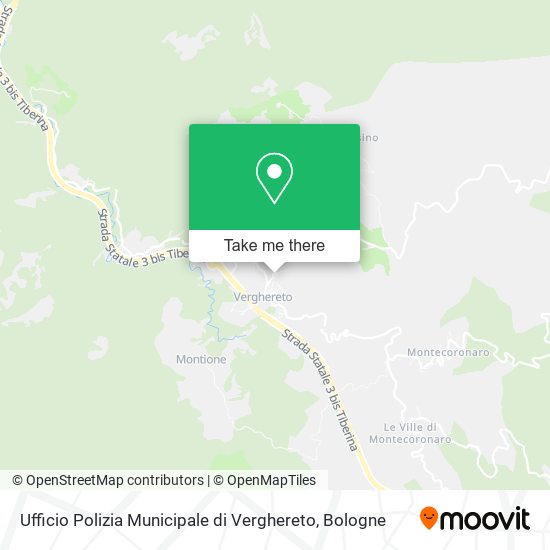 Ufficio Polizia Municipale di Verghereto map