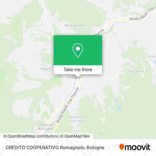 CREDITO COOPERATIVO Romagnolo map