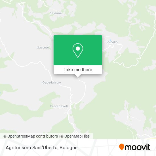 Agriturismo Sant'Uberto map