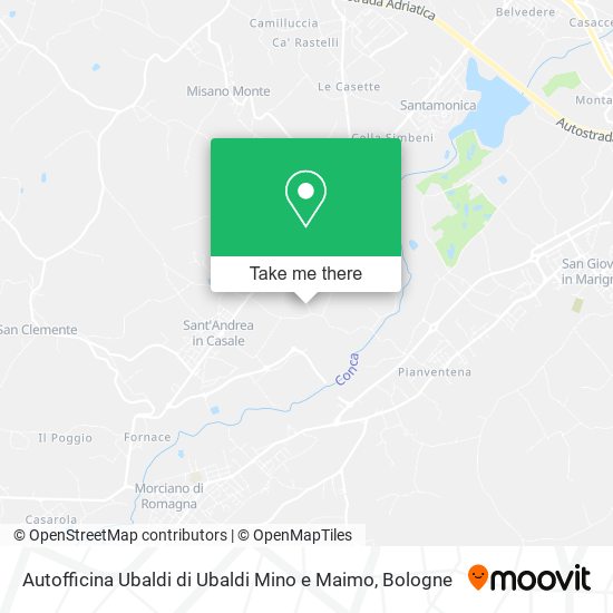 Autofficina Ubaldi di Ubaldi Mino e Maimo map