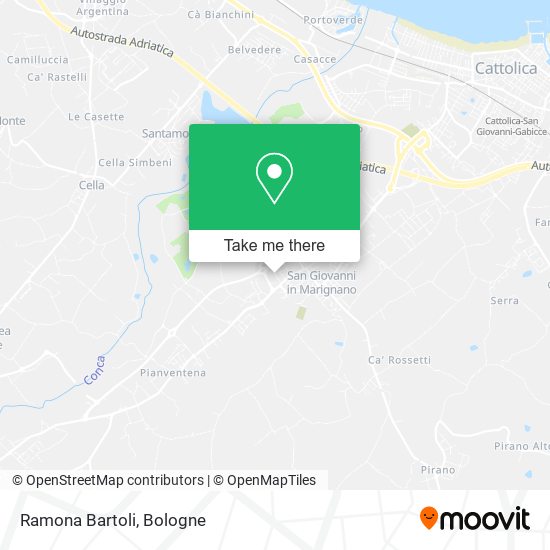 Ramona Bartoli map